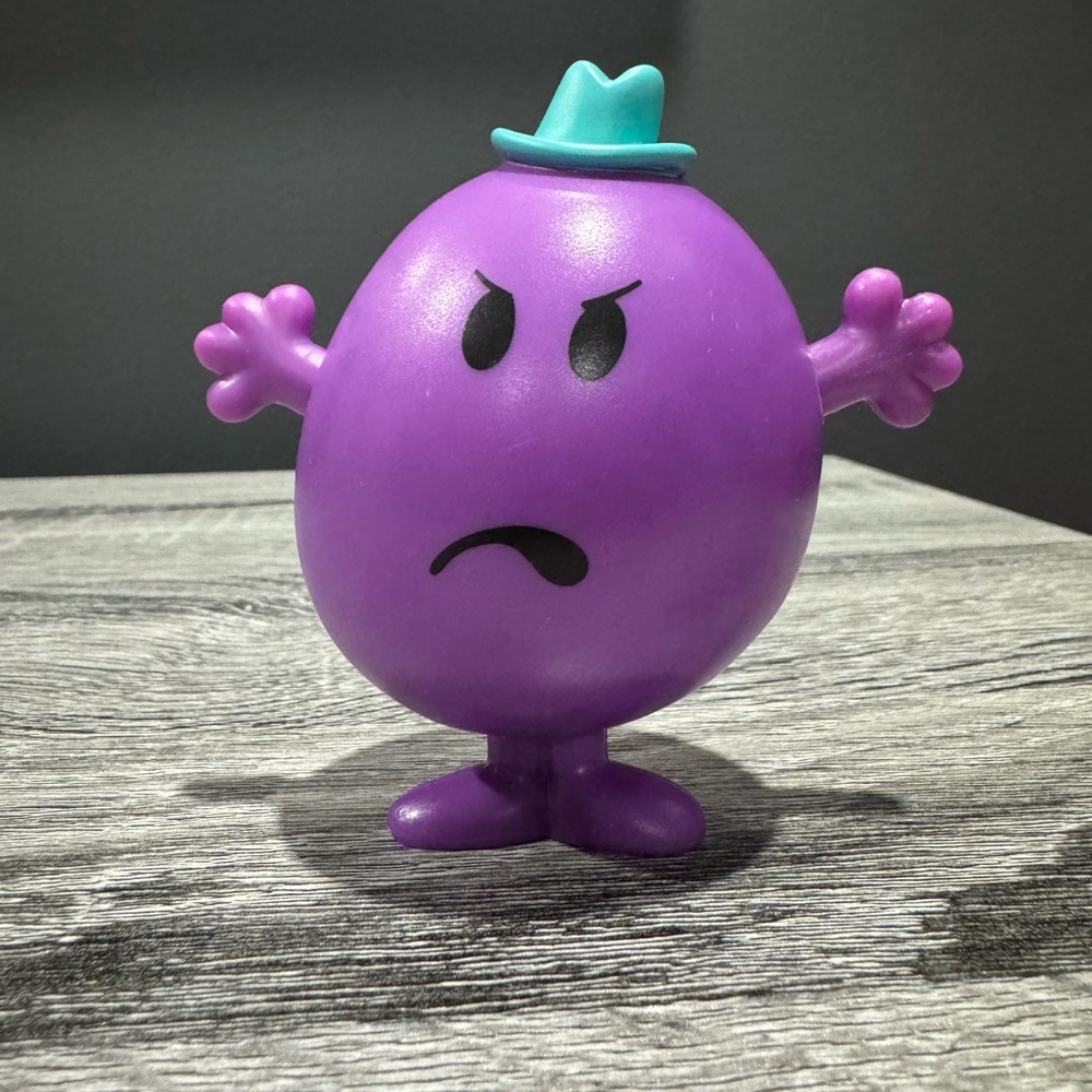 McDonald’s | Mr. Men and Little Miss: Mr. Grumble - Plastic Toy Figure